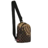 Mochila de Bolsos Cruzados de Diseño con EFECTO GOTEO