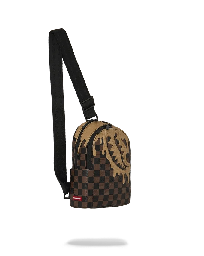 Mochila de Bolsos Cruzados de Diseño con EFECTO GOTEO