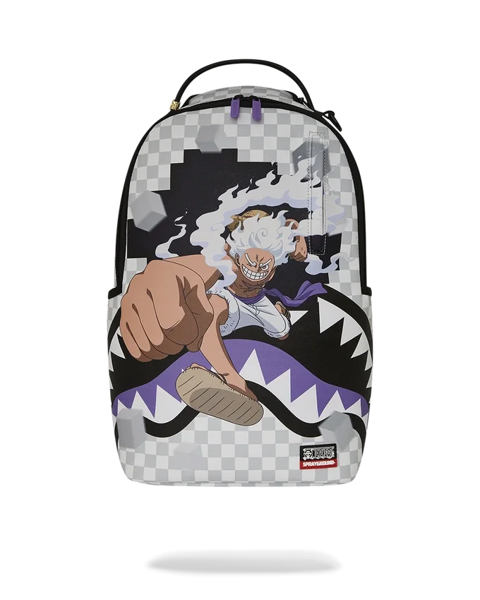 Mochila de Equipamiento «Gear 5 Luffy Checkered Smash» de One Piece