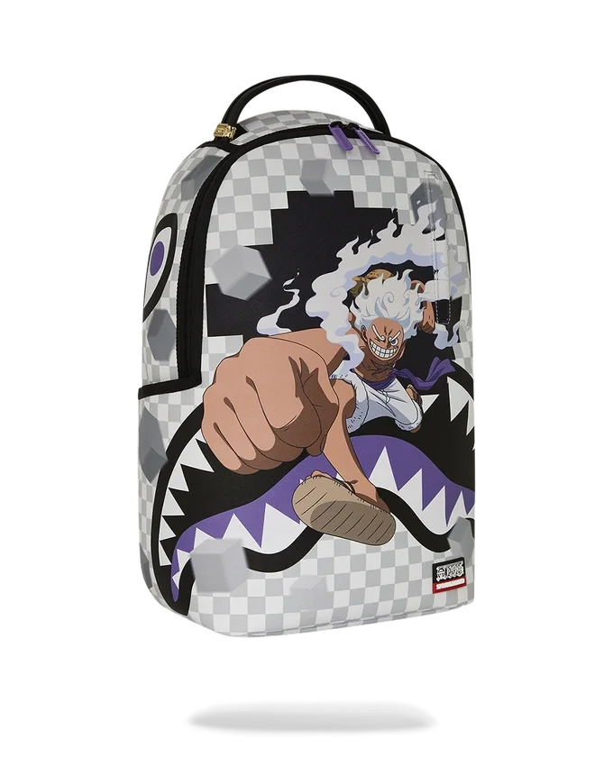 Mochila de Equipamiento «Gear 5 Luffy Checkered Smash» de One Piece