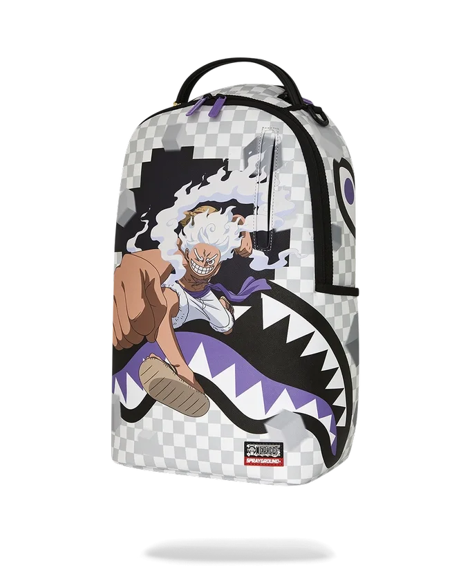 Mochila de Equipamiento «Gear 5 Luffy Checkered Smash» de One Piece