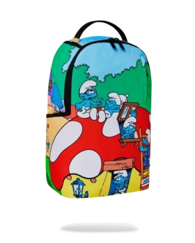 Mochila de los Pitufos: Pueblo de las Setas