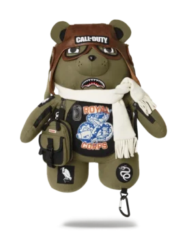 Mochila de osito de peluche «AVIATOR FEARLESS MONEYBEAR» de Call of Duty
