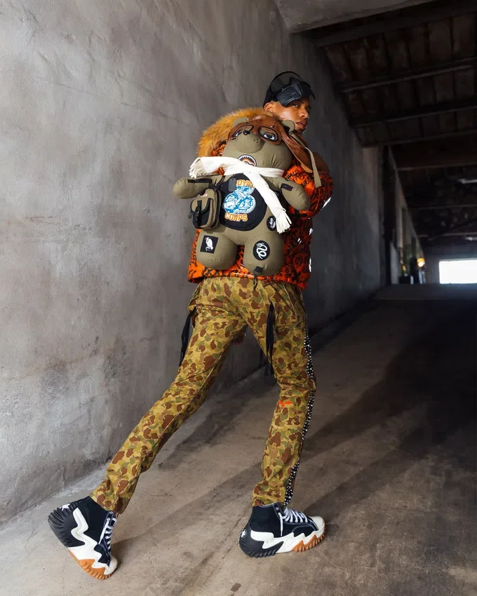 Mochila de osito de peluche «AVIATOR FEARLESS MONEYBEAR» de Call of Duty