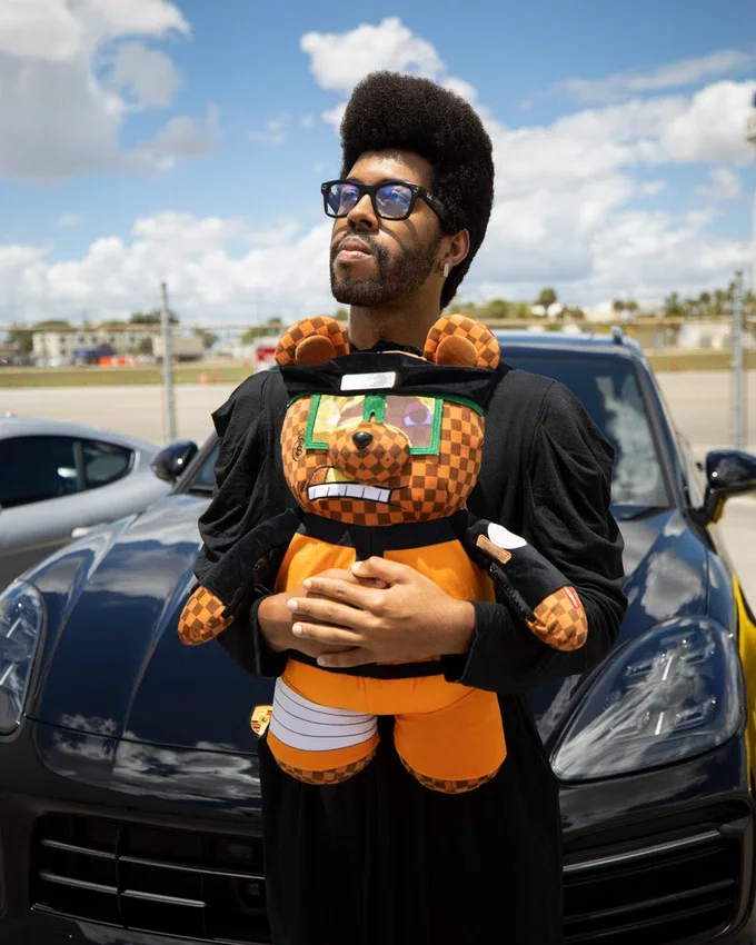 Mochila de osito de peluche «Moneybear» de Naruto
