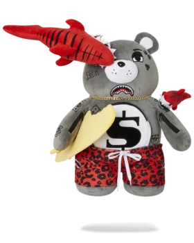 MOCHILA DE OSITO DE PELUCHE «MONEYBEAR» DE SHARK FRIENDS