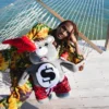 MOCHILA DE OSITO DE PELUCHE «MONEYBEAR» DE SHARK FRIENDS