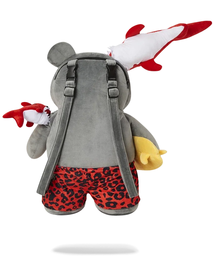 MOCHILA DE OSITO DE PELUCHE «MONEYBEAR» DE SHARK FRIENDS