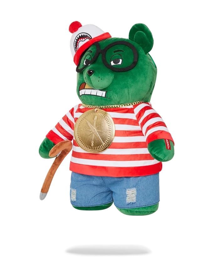 Mochila de osito de peluche «WHERES WALDO MONEYBEAR»