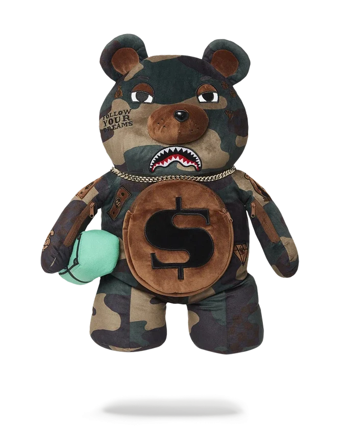 Mochila de osito Moneybear CAMOCHECK