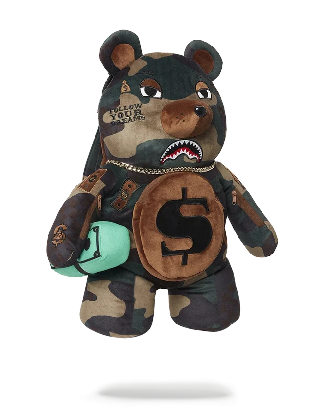 Mochila de osito Moneybear CAMOCHECK