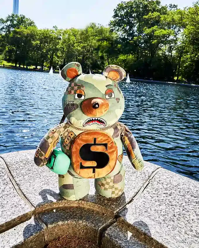 Mochila de osito Moneybear CAMOCHECK