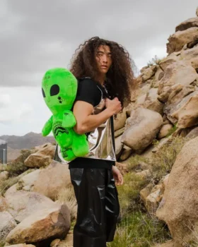 Mochila de peluche «ALIEN»