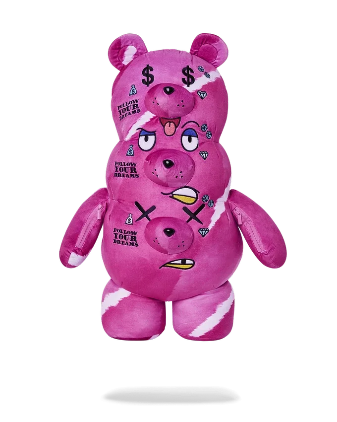 Mochila de peluche «THE 3 HEADED BEAR»