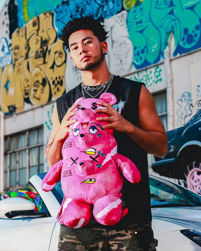 Mochila de peluche «THE 3 HEADED BEAR»