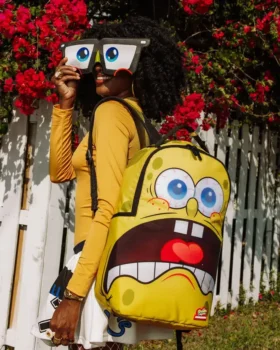 Mochila de Spongebob «Eye Pop» con ojos desmontables