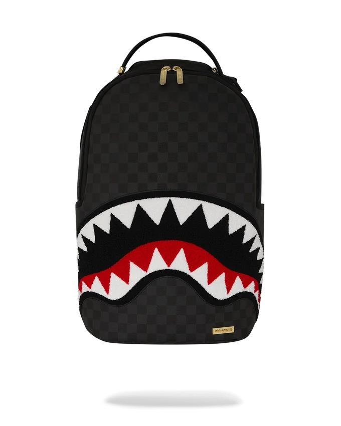 MOCHILA DE TULIPÁN CON TIBURÓN «LIGHTS OUT SHARKS IN PARIS»
