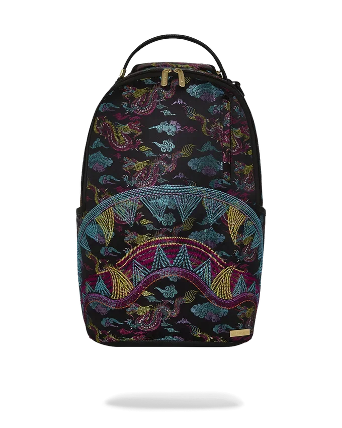 Mochila DLX CON DRAGONES BORDADOS