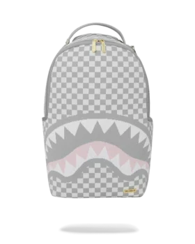 Mochila DLX «KNIT SHARKS IN PARIS» EN COLOR CREMA