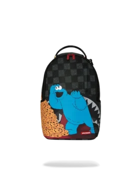 Mochila DLX «STACK EM HIGH» del Cookie Monster de Barrio SÉSAMO