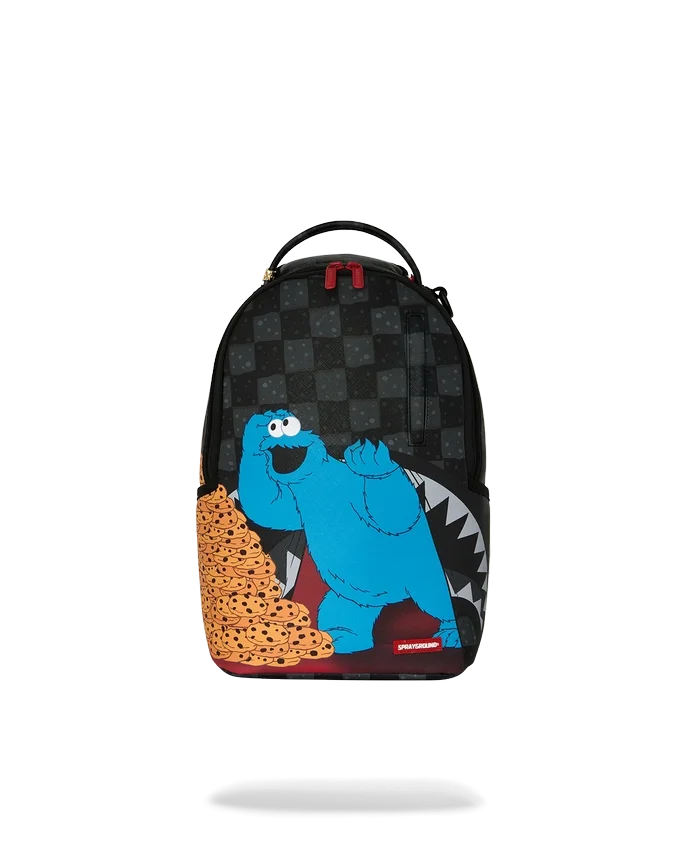 Mochila DLX «STACK EM HIGH» del Cookie Monster de Barrio SÉSAMO