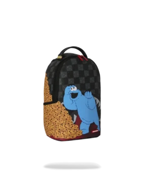 Mochila DLX «STACK EM HIGH» del Cookie Monster de Barrio SÉSAMO