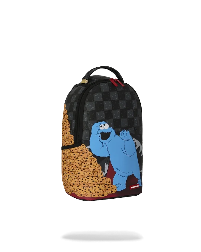 Mochila DLX «STACK EM HIGH» del Cookie Monster de Barrio SÉSAMO