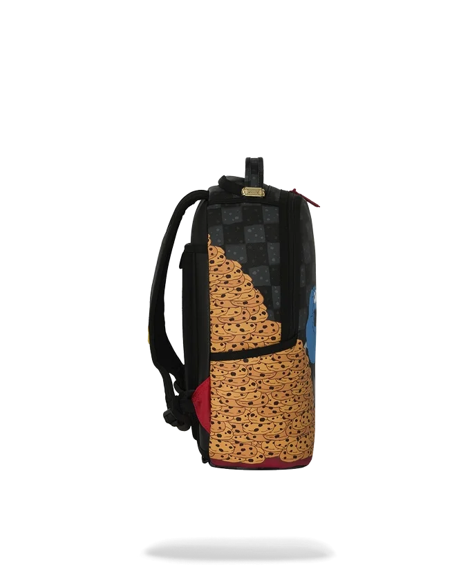 Mochila DLX «STACK EM HIGH» del Cookie Monster de Barrio SÉSAMO