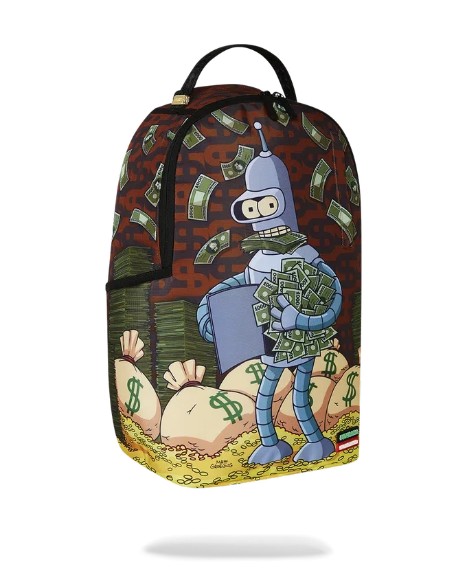 Mochila DLXR «CASH-IN BENDER» de FUTURAMA