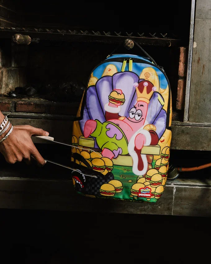 Mochila DLXR de Spongebob: «El rey Patrick del Crabby»