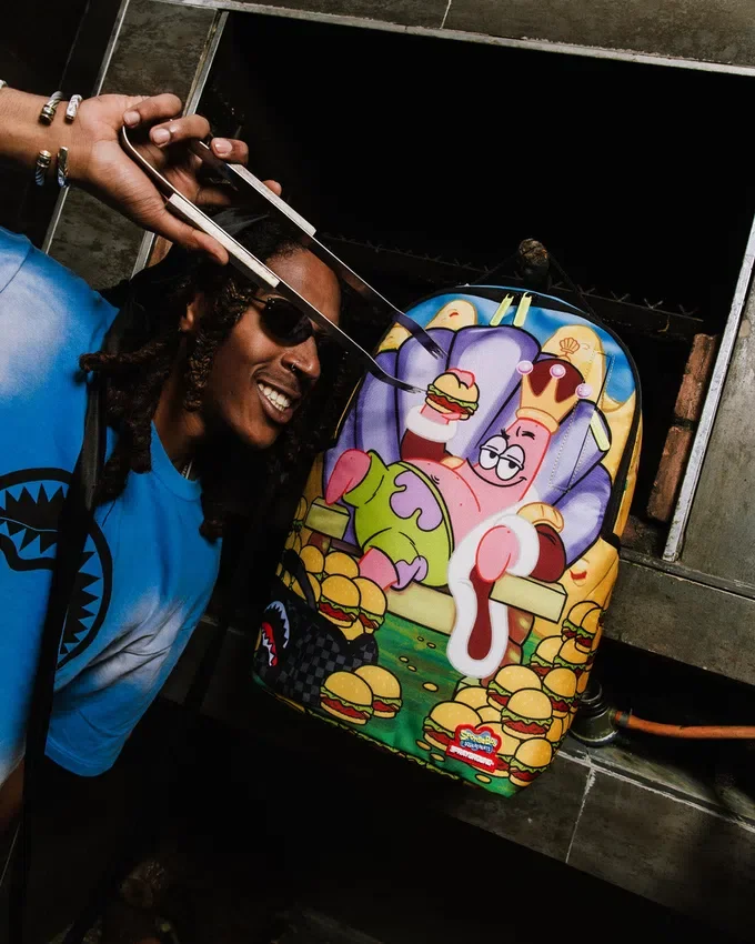 Mochila DLXR de Spongebob: «El rey Patrick del Crabby»