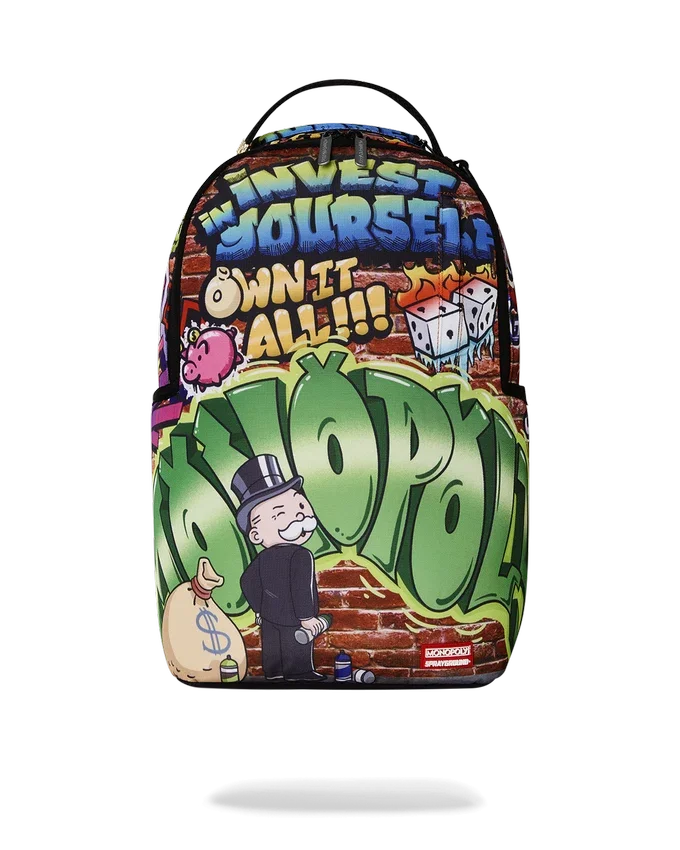 Mochila DLXR «GRAFFITI GOLD RUSH» de MONOPOLY