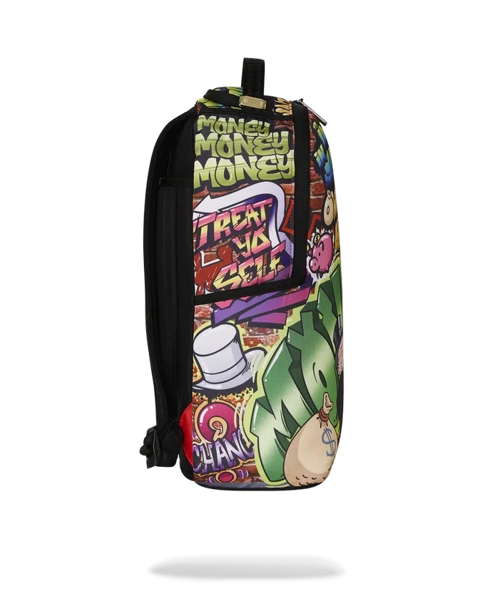 Mochila DLXR «GRAFFITI GOLD RUSH» de MONOPOLY