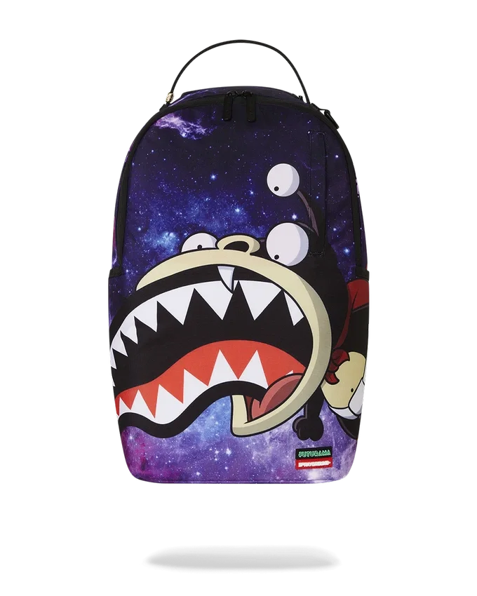 Mochila DLXR «Nibbler Eats Shark» de Futurama