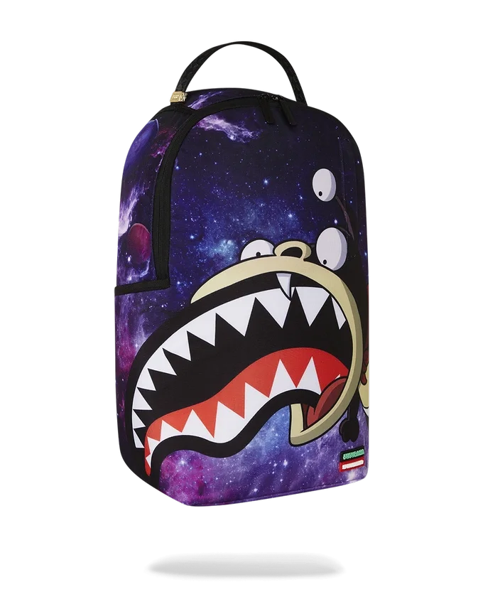 Mochila DLXR «Nibbler Eats Shark» de Futurama