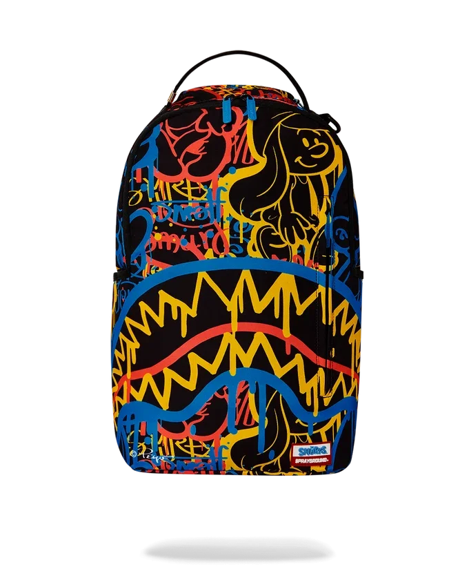 Mochila DLXSR de los PITUFOS: GOTAS NEÓN
