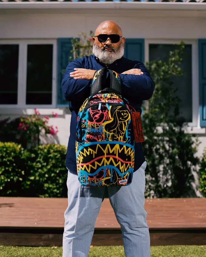 Mochila DLXSR de los PITUFOS: GOTAS NEÓN