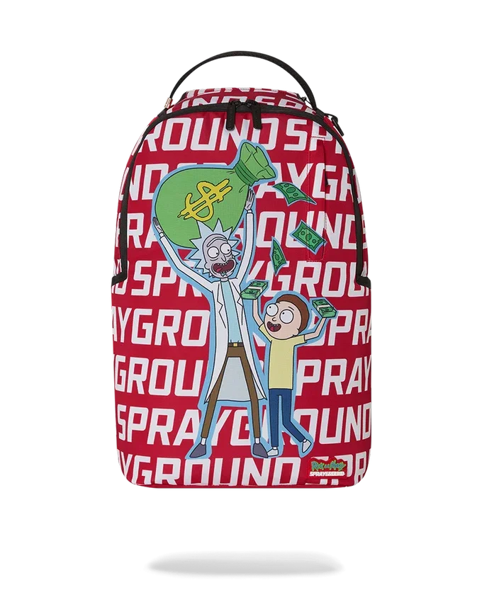 Mochila DLXSR «El mundo es mío» de Rick y Morty