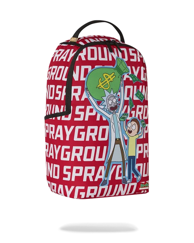 Mochila DLXSR «El mundo es mío» de Rick y Morty