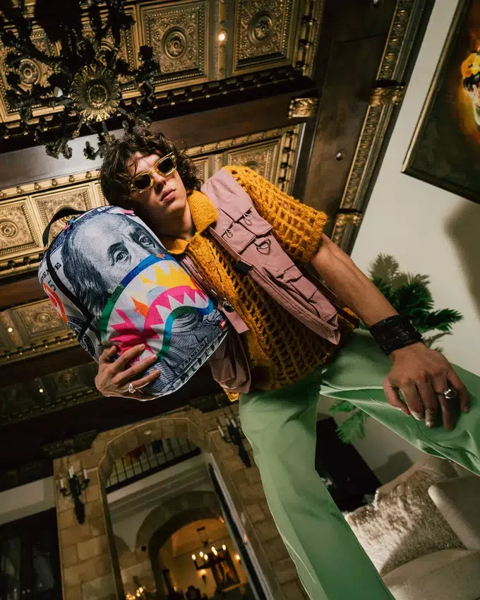 Mochila DLXSR «I PAINT ON MONEY»
