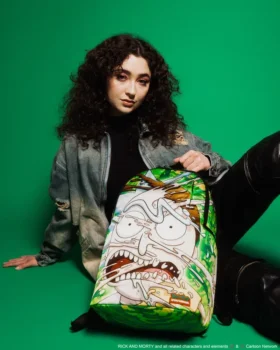 Mochila DLXSR «MERGE DIVERGE» de Rick y Morty