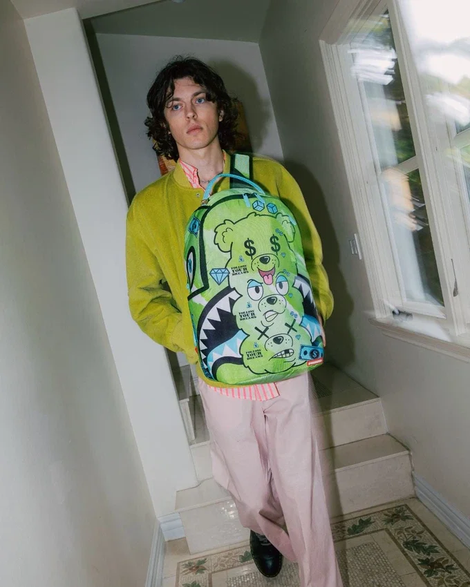Mochila DLXSR «MONEY BEAR SEEING TRIPLE»