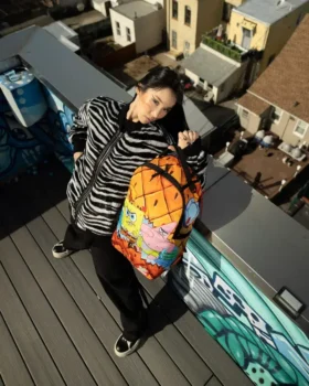 Mochila DLXSR «NO TE METAS CON SPONGEBOB»