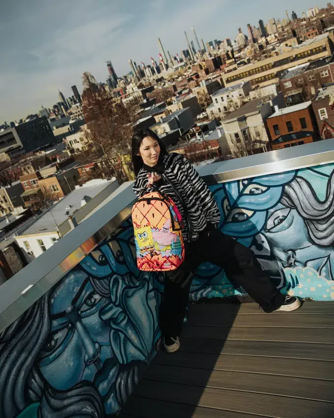 Mochila DLXSR «NO TE METAS CON SPONGEBOB»