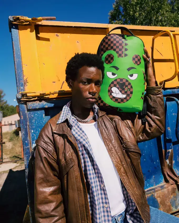 Mochila DLXSV «GREEN MONEY BEAR»