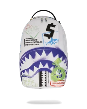 Mochila DLXSV «Shark Central Cut Out for Greatness»