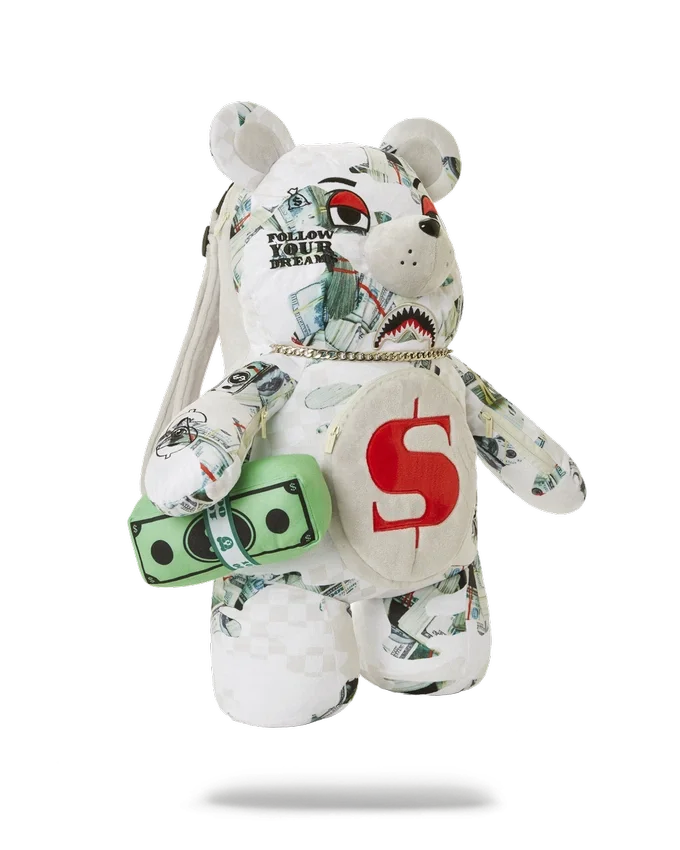 Mochila FEROCIOU$ MONEYBEAR TEDDYBEAR