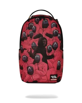 Mochila «FRONT MAN CREW» de la colaboración con «SQUID GAME»
