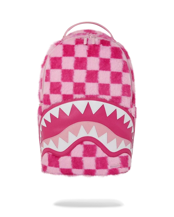 Mochila FURZILLA Shark (CUADROS ROSAS)