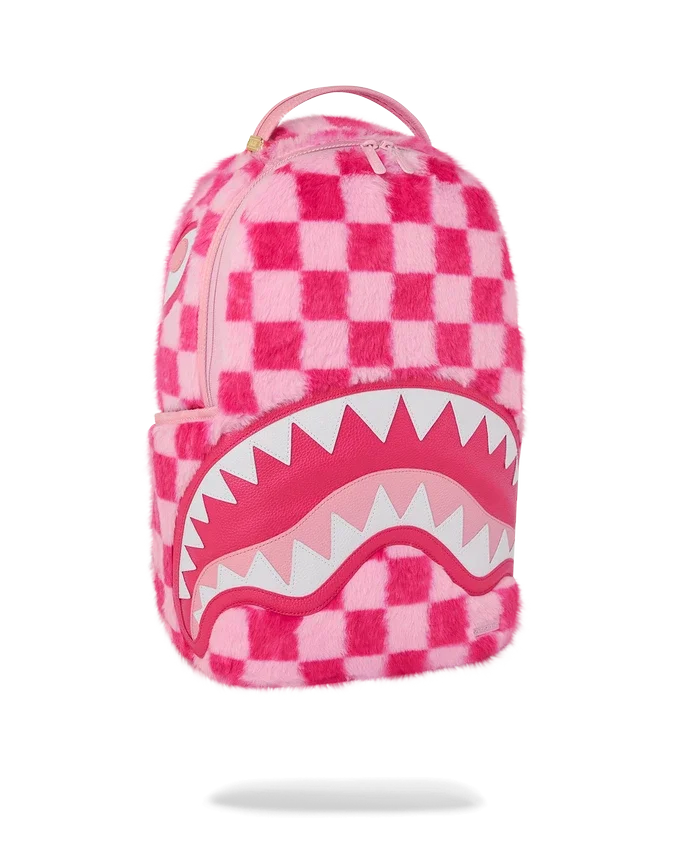 Mochila FURZILLA Shark (CUADROS ROSAS)